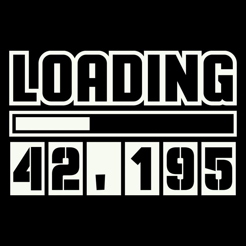 Loading 42,195 Marathon