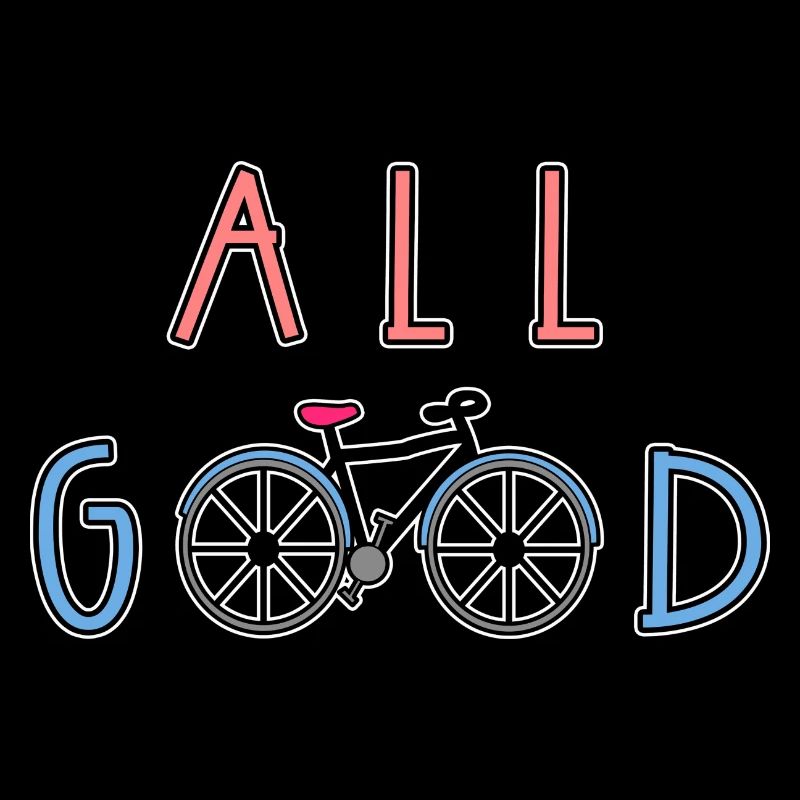 Biker Bicycle Biker Statement