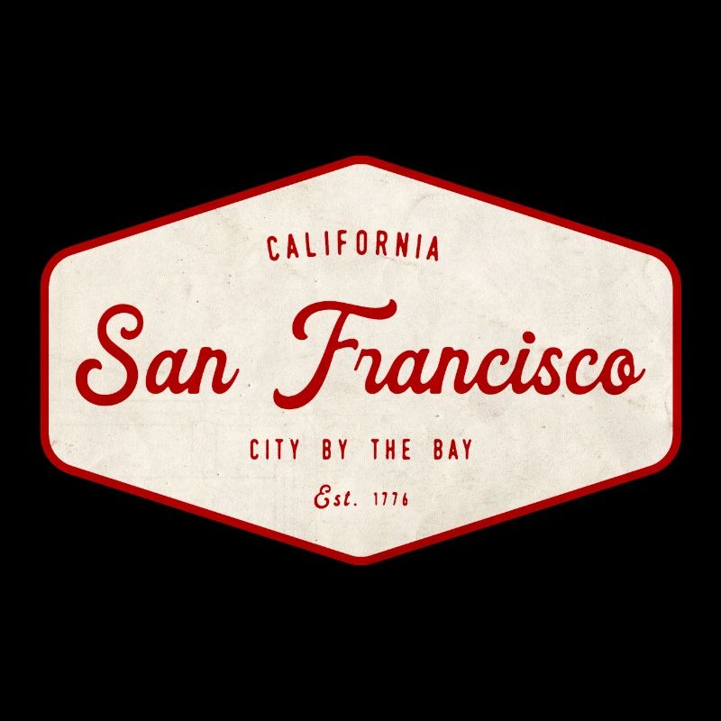 San Francisco Vintage Schild