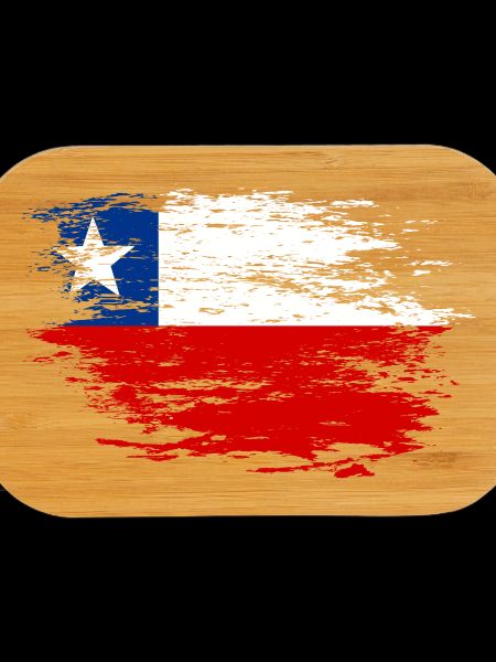 Drapeau chilien utilisé