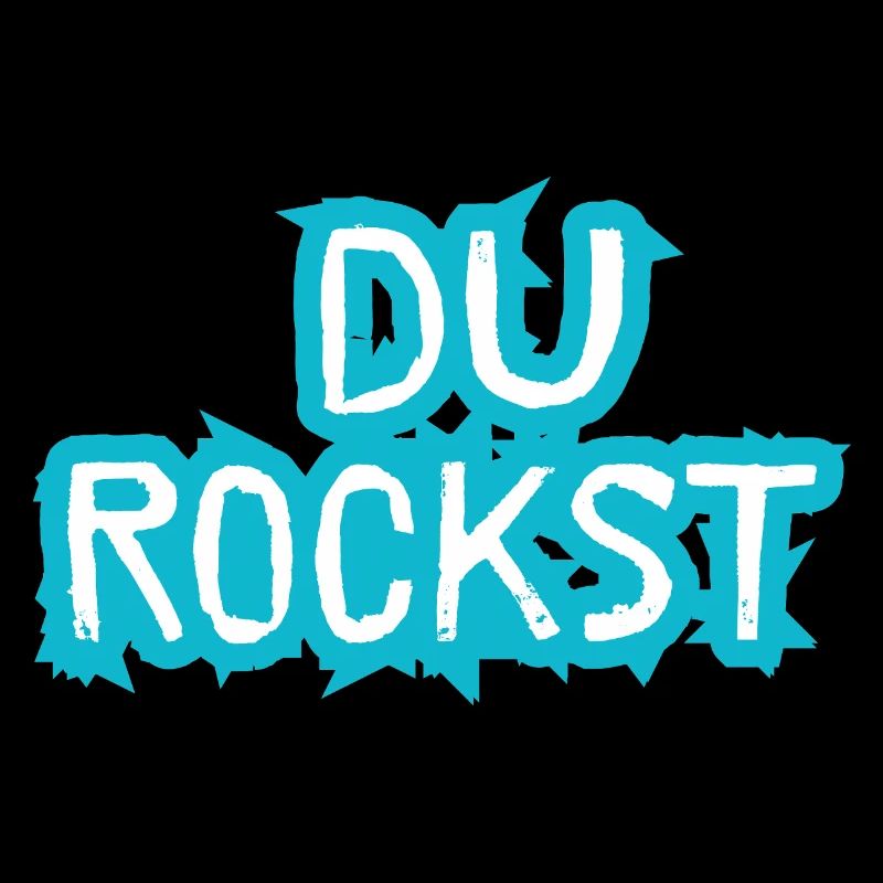 Du Rockst Design Geschenkidee