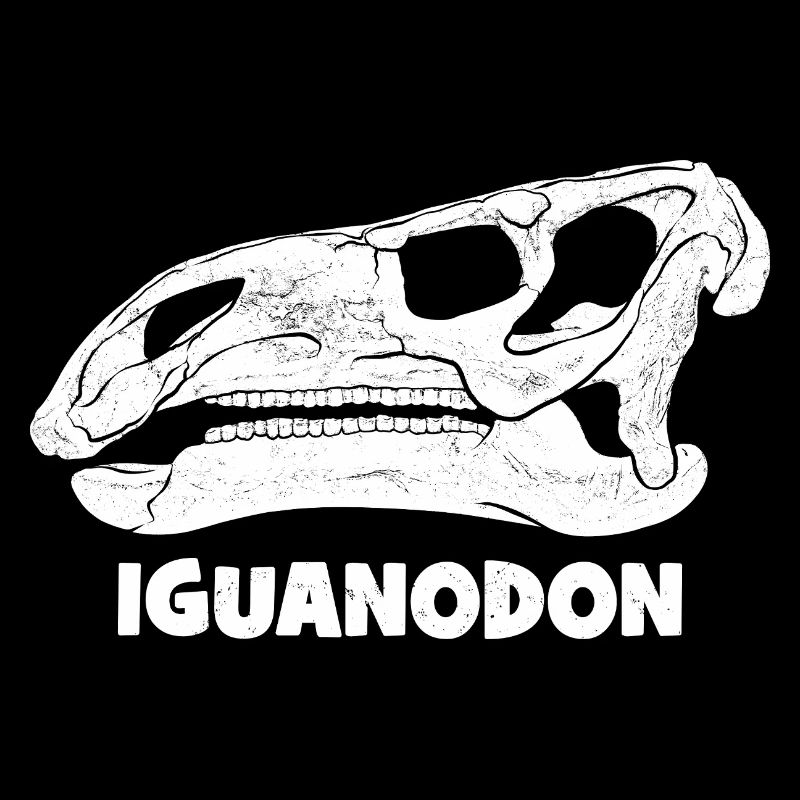 Fossile d’iguanodon