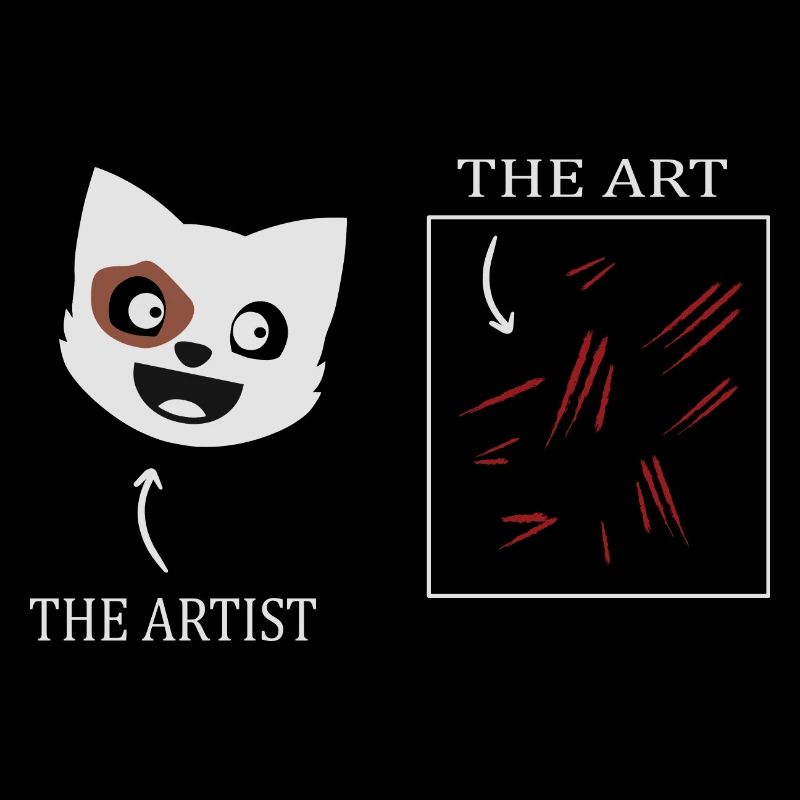 Katzen Kunst