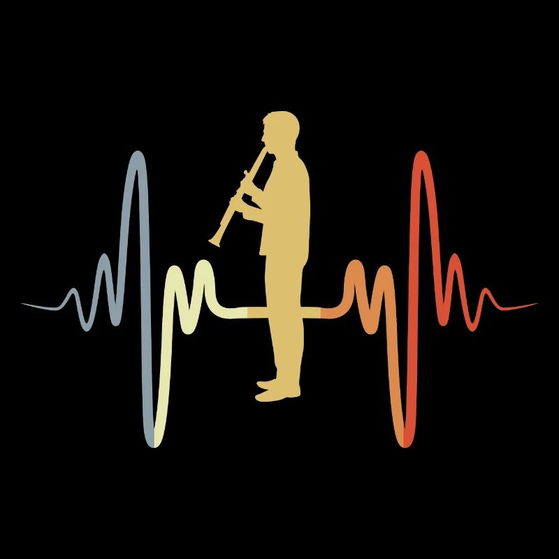 Vintage clarinetist