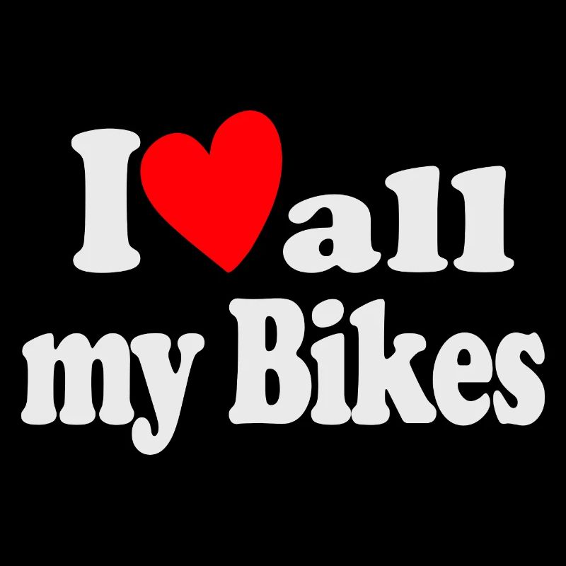J’aime tous mes vélos
