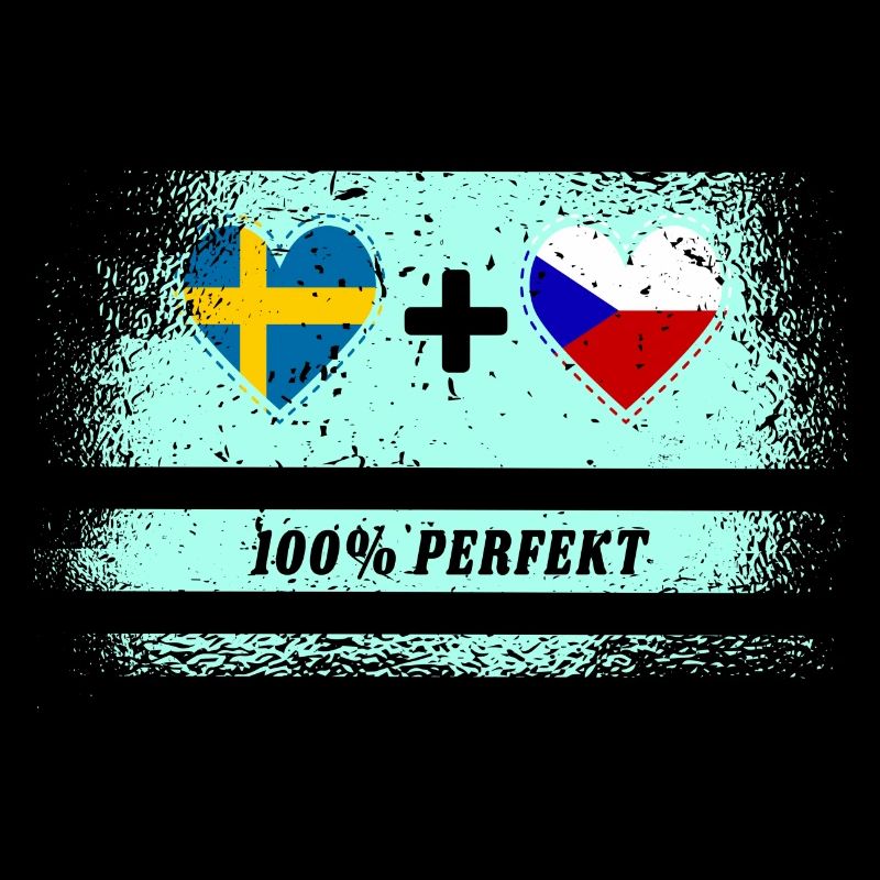 République tchèque et Suède 100% Parfait / Cadeau