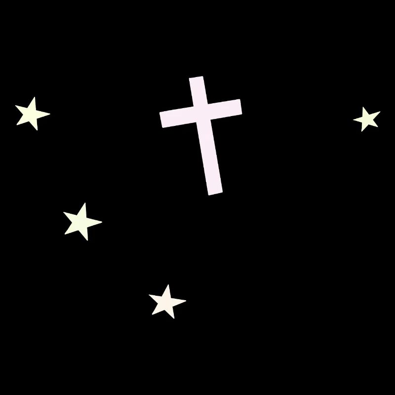 Croix et étoiles : foi nocturne