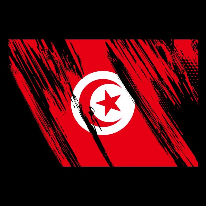 Drapeau de la Tunisie