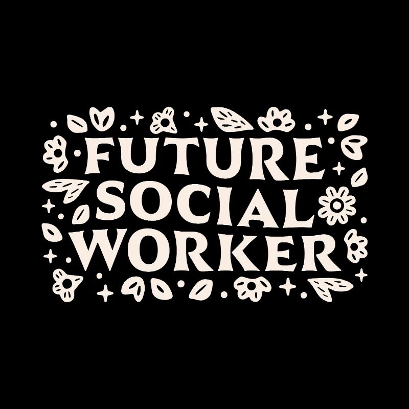 Zukünftiger Student der Sozialarbeiterin oder des Sozialarbeiters