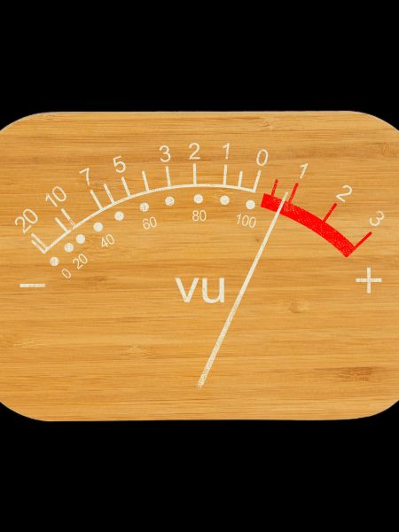 VU-mètre rétro