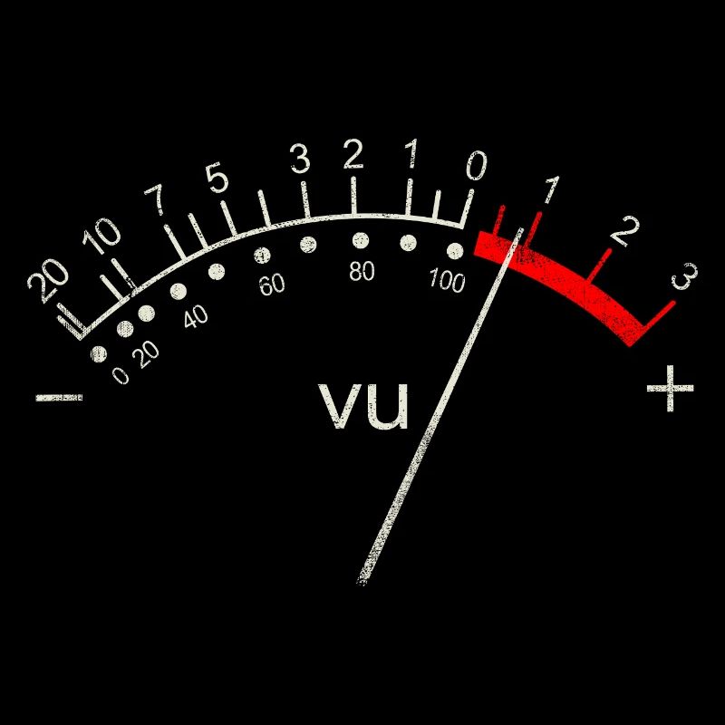 Retro-VU-Messgerät