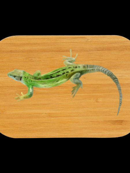 Motif vert gecko