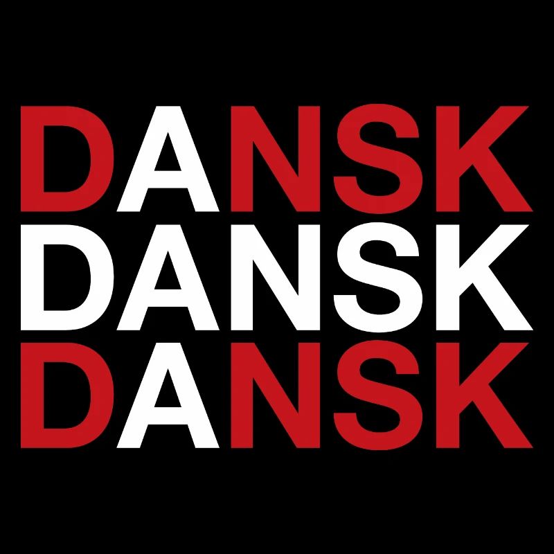 DANSK Drapeau danois Dänemark Danemark