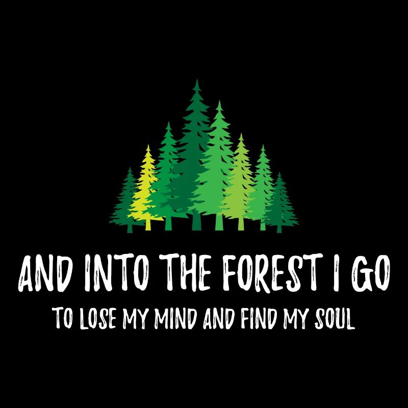Und in den Wald gehe ich