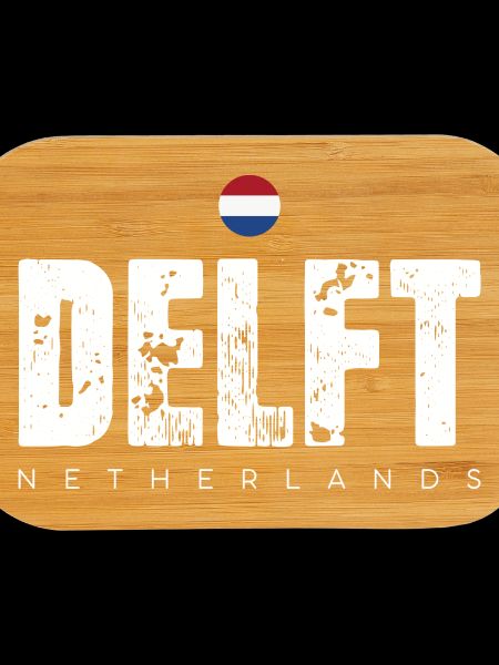 Delft Distressed Wordmark