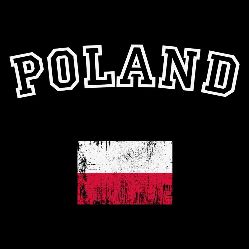 Polen Bogen Flagge Design