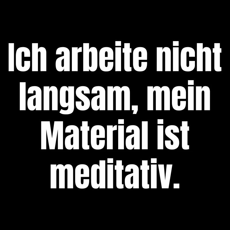 Meditatives Material-Statement