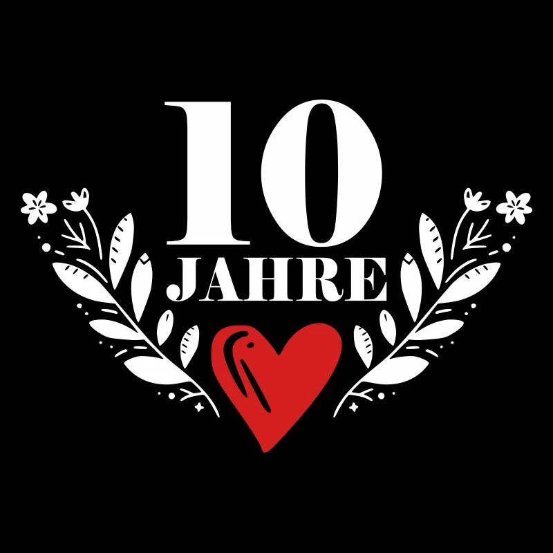 10 Jahre Jubiläum Lorbeerkranz