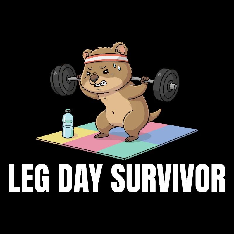 Leg Day Survivor Quokka Workout