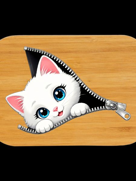 Cute Kitten Zipper Cat