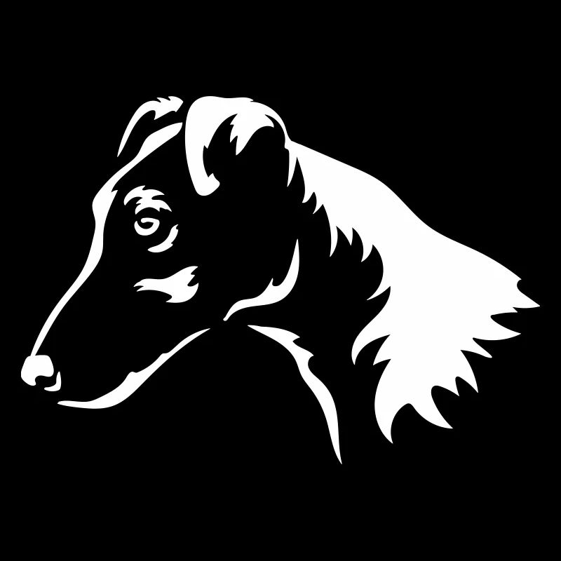 Fox Terrier Head "Black Edition"