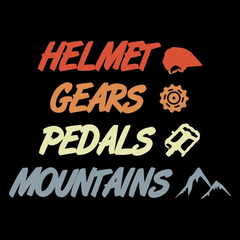 Funny mountain biking saying