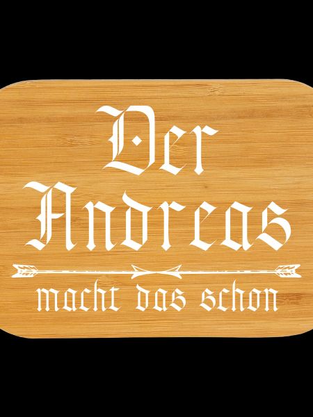 Andreas is already doing it