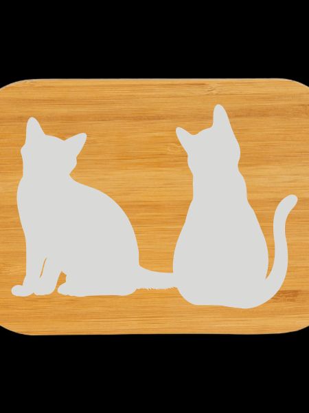 Cats Back to Back Design