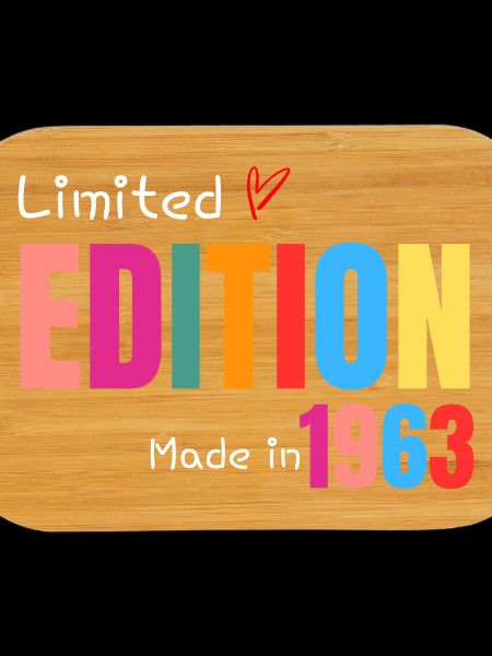 Limited edition Made in 1963