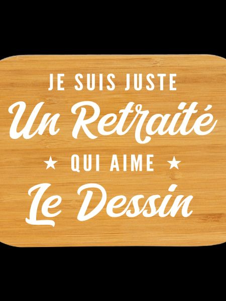 Retraité passionné de dessin