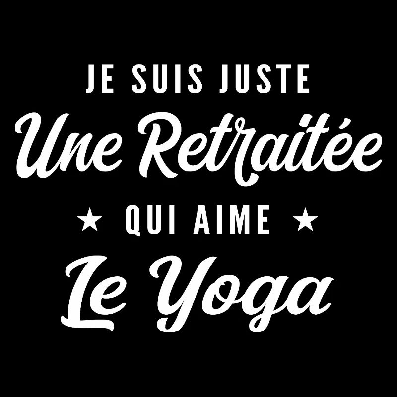 Rentner, der Yoga liebt