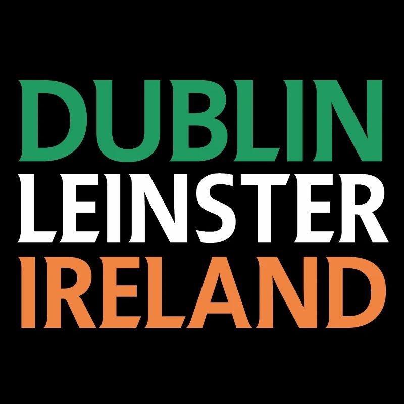 Dublin – Ireland Textdesign