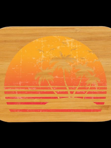 Soleil Palmier Rétro