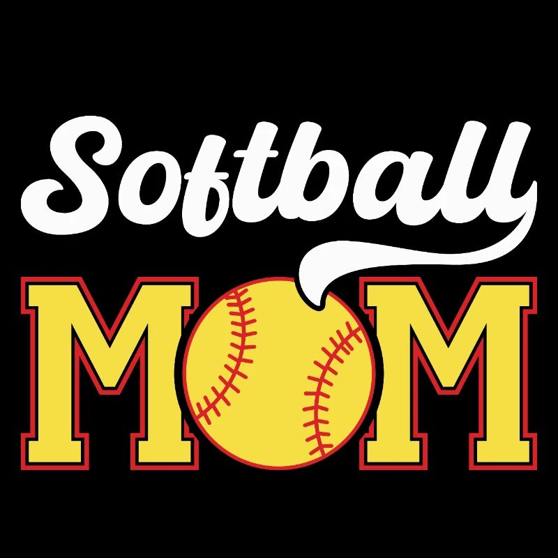 Graphique de la fierté de maman de softball