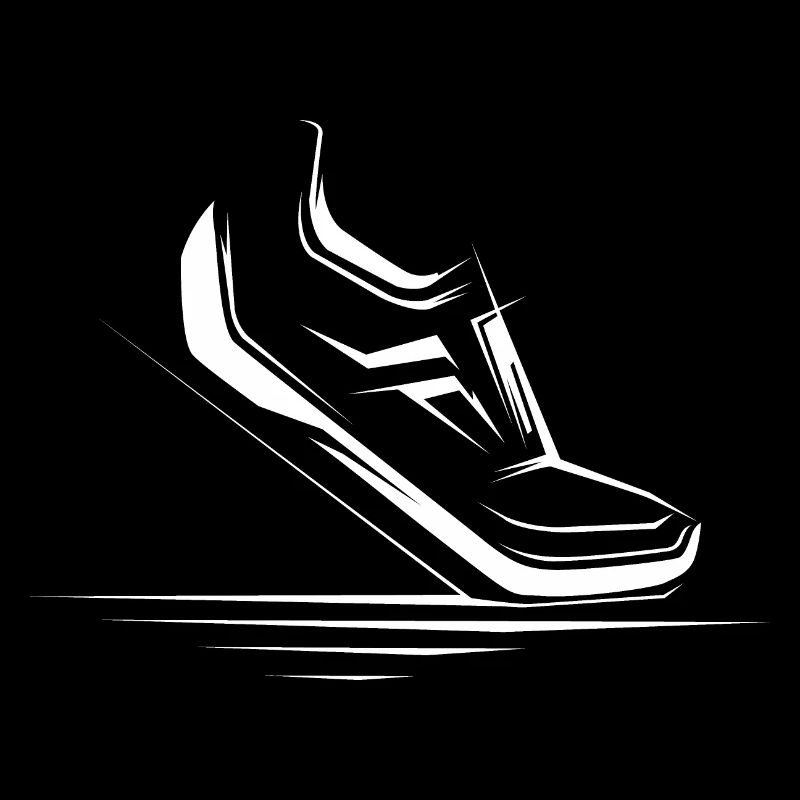 Illustration de l’icône de l’icône Running Runner