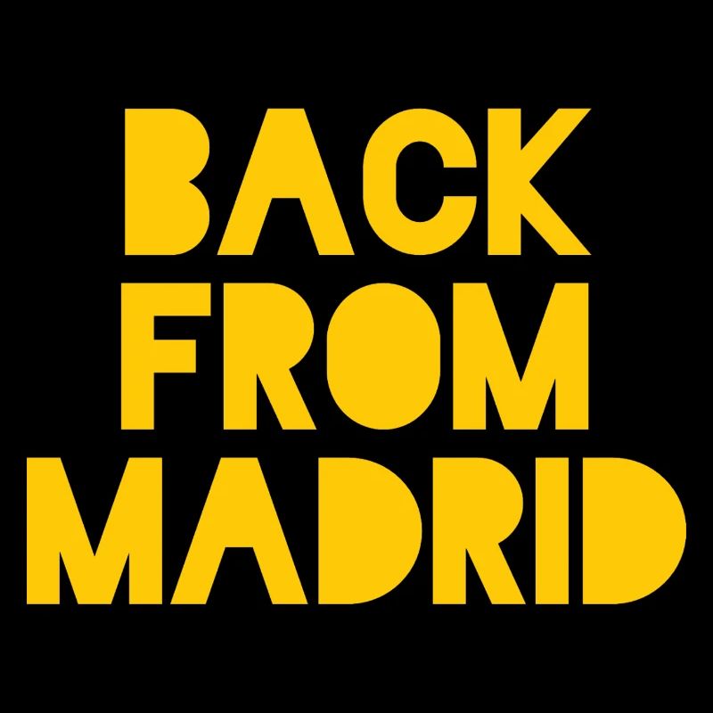 Expressive Madrid illustration on clothing