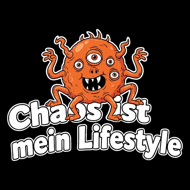 Le chaos est mon monstre de mode de vie