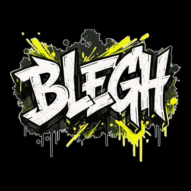 Blegh Graffiti Style