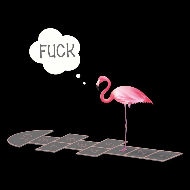 Flamingo with a problem