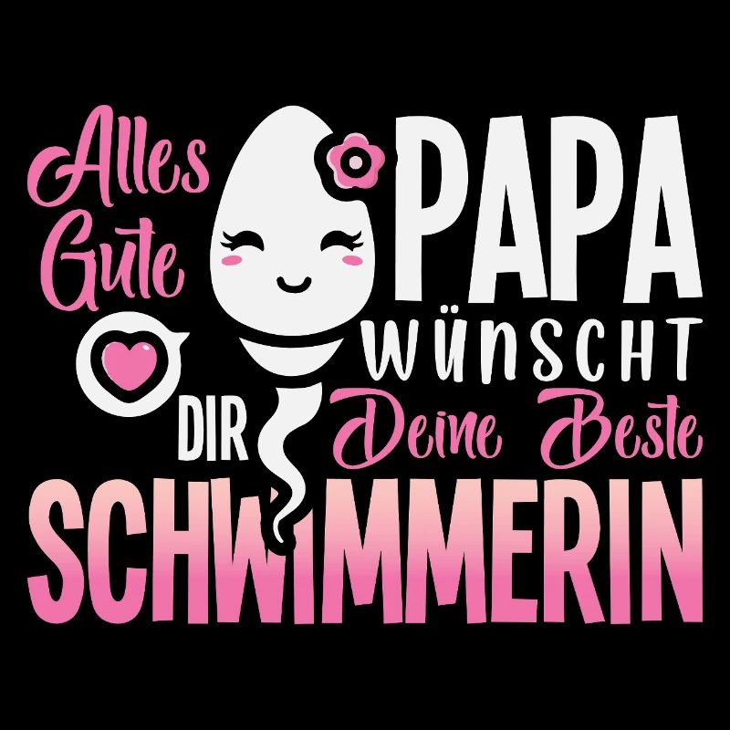 Alles Gute Papa wünscht dir dein bester Schwimmer