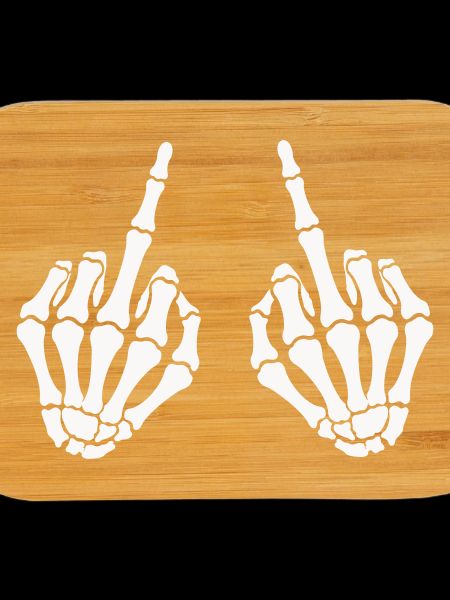 Skull hand_mittelfinger_2
