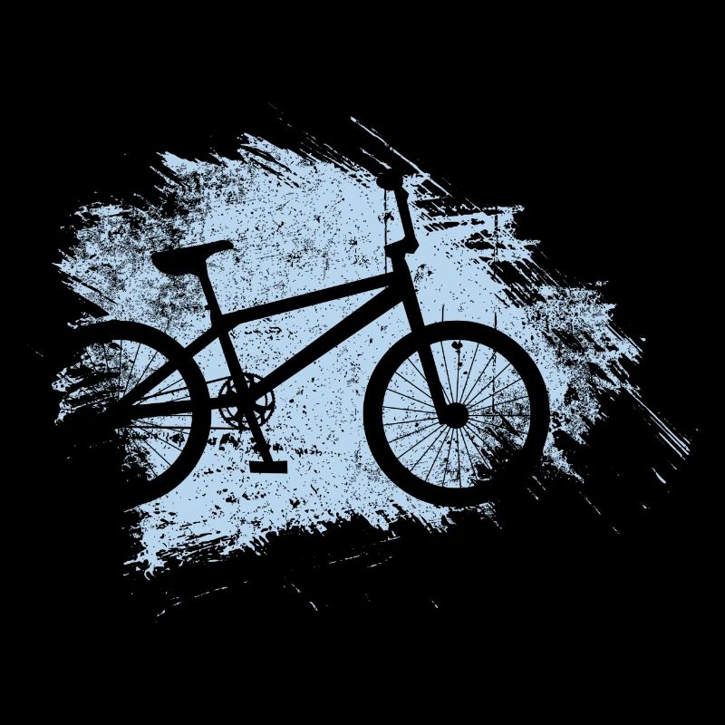 Brushstroke Bicycle Splash