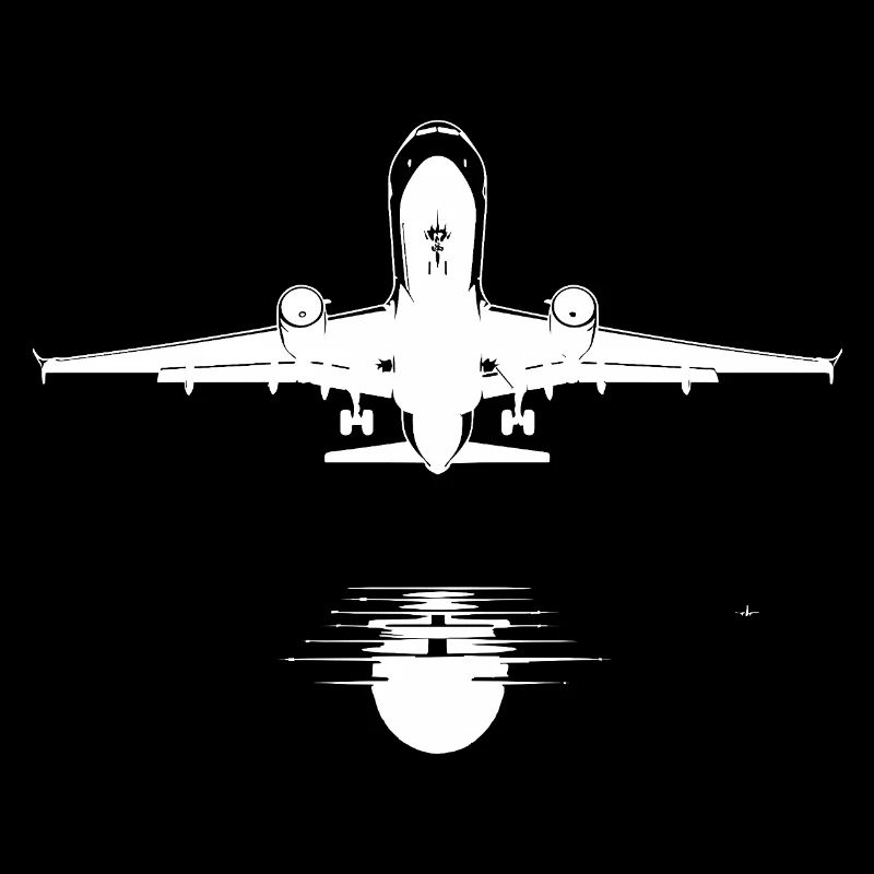 Flugzeug Skizze