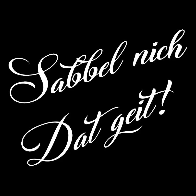 Ne bave pas, conception de dialecte amusante