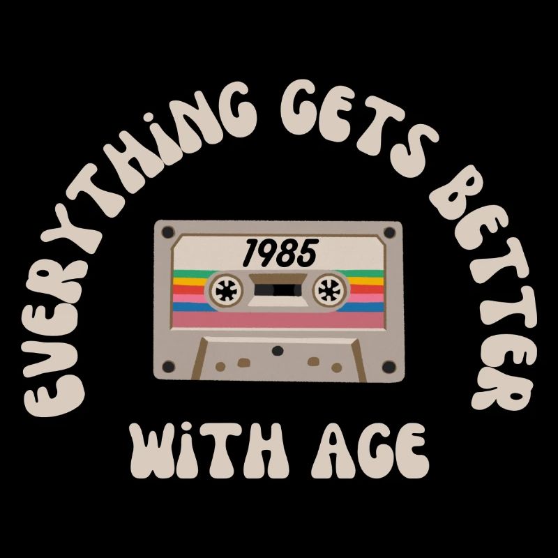 Kassetten-Nostalgie 1985 Regenbogenband