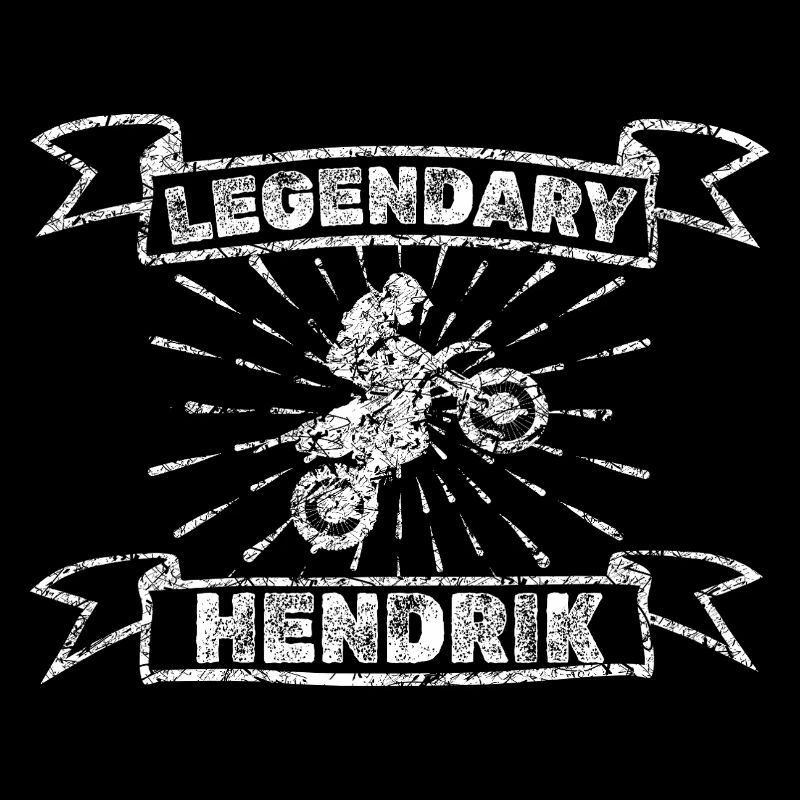 Hendrik als Biker