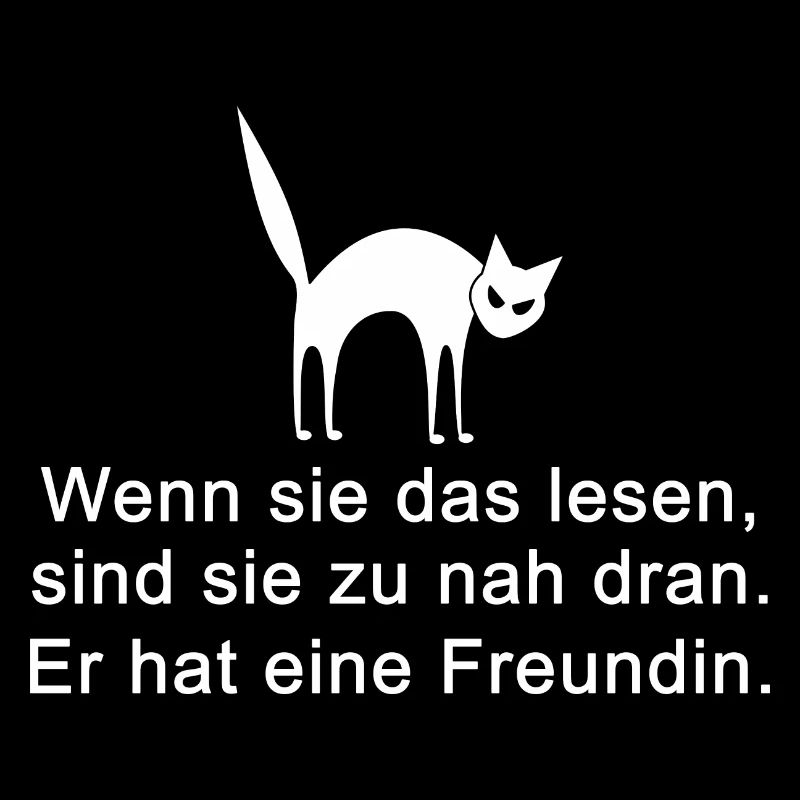 Wenn sie das lesen, sind sie zu nah dran. Er hat
