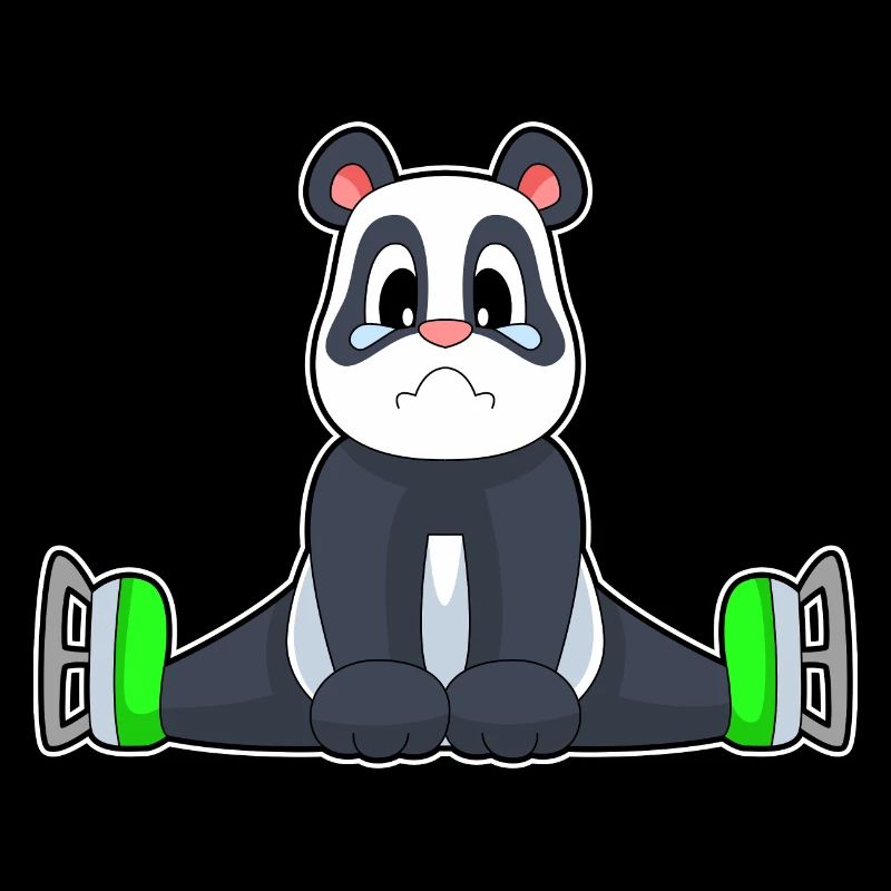 Patins à glace Panda