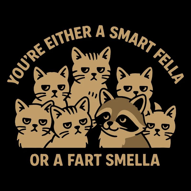 Du bist entweder ein schlauer Kerl oder ein Furzgeruch Meme