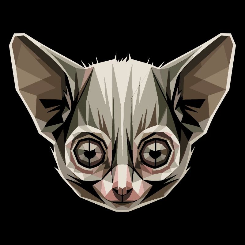 Galago Buisson Bébé Singe Galagos Singe Mignon Galago